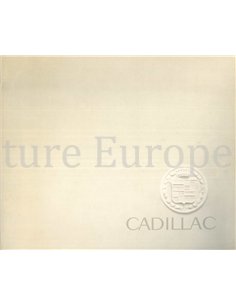 1962 CADILLAC RANGE BROCHURE ENGLISH