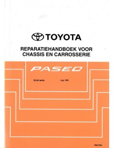 1996 TOYOTA PASEO CHASSIS & CAROSSERIE WERKPLAATSHANDBOEK NEDERLANDS