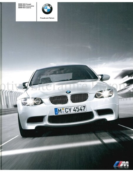 2009 BMW M3 COUPE | LIMOUSINE | CABRIO PROSPEKT DEUTSCH