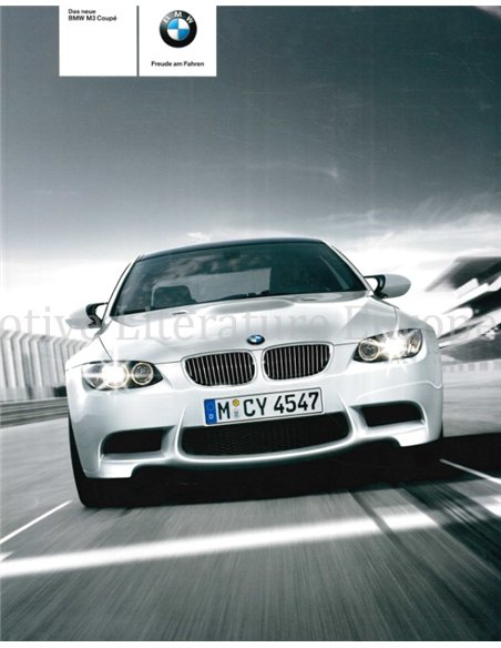 2007 BMW M3 COUPÉ BROCHURE DUITS
