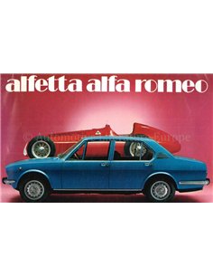 1974 ALFA ROMEO ALFETTA BROCHURE NEDERLANDS