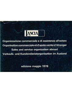1976 LANCIA SERVICE BETRIEBSANLEITUNG MULTI