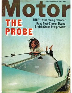 1969 MOTOR MAGAZINE 3500 ENGLISH