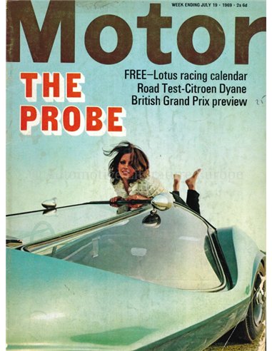 1969 MOTOR MAGAZINE 3500 ENGLISH