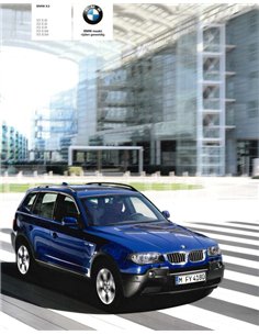 2006 BMW X3 PROSPEKT NIEDERLÄNDISCH