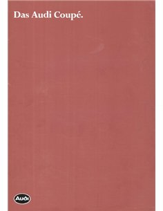 1980 AUDI COUPE BROCHURE DUITS