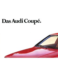 1980 AUDI COUPE BROCHURE GERMAN