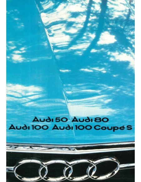 1976 AUDI RANGE BROCHURE FRENCH