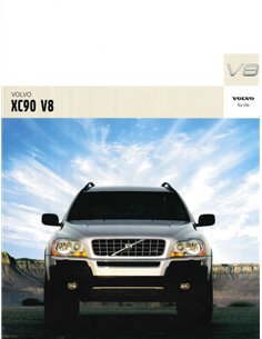 2005 VOLVO XC90 BROCHURE ENGELS
