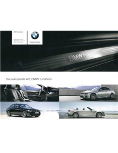 2009 BMW M3 INDIVIDUAL PROSPEKT DEUTSCH