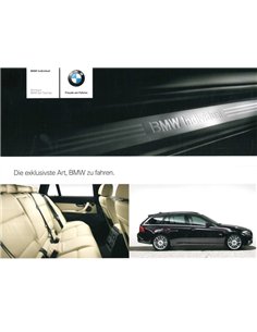 2009 BMW 3 SERIES INDIVIDUAL BROCHURE GERMAN