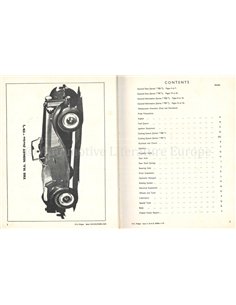 1955 MG MIDGET SERIES TD | SERIES TF WORKSHOP MANUAL ENGLISH 2