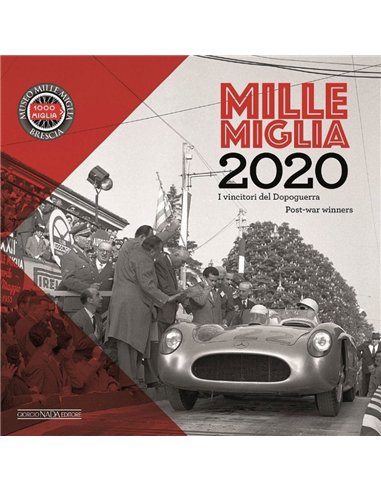 2020 MILLE MIGLIA POST-WAR WINNERS CALENDAR ITALIAN ENGLISH