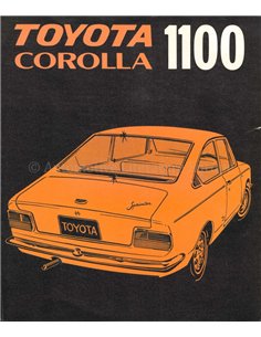1968 TOYOTA COROLLA PROSPEKT NIEDERLÄNDISCH