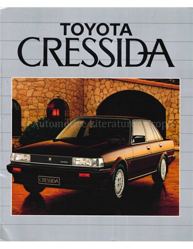 1985 TOYOTA CRESSIDA BROCHURE ENGLISH