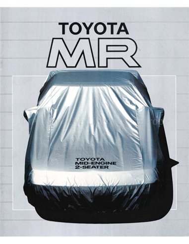 1985 TOYOTA MR2 BROCHURE NEDERLANDS