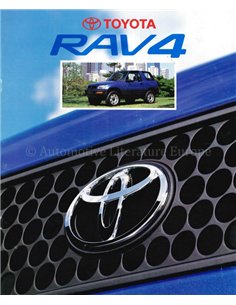 1994 TOYOTA RAV 4 BROCHURE NEDERLANDS