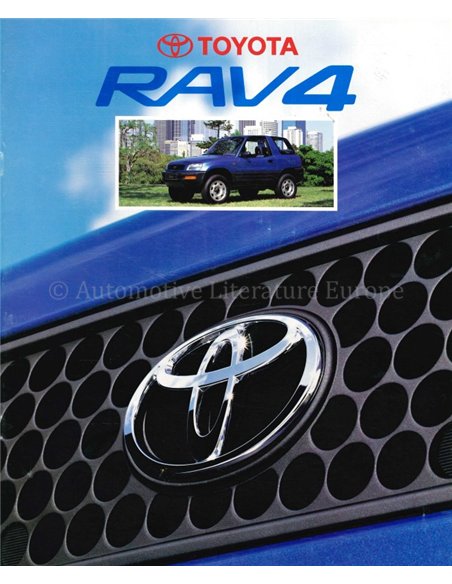 1994 TOYOTA RAV4 PROSPEKT NIEDERLÄNDISCH