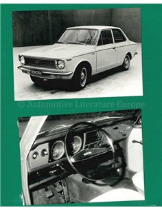 1968 TOYOTA COROLLA 1100 SPRINTER PRESSEMAPPE NIEDERLÄNDISCH 2