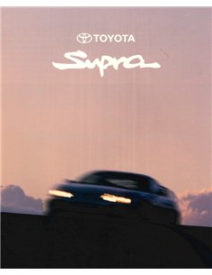 1993 TOYOTA SUPRA BROCHURE DUTCH 2