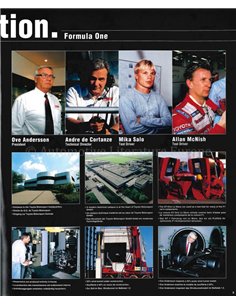2001 TOYOTA MOTORSPORTS GRAPHICS PASSION BROCHURE MULTI 2