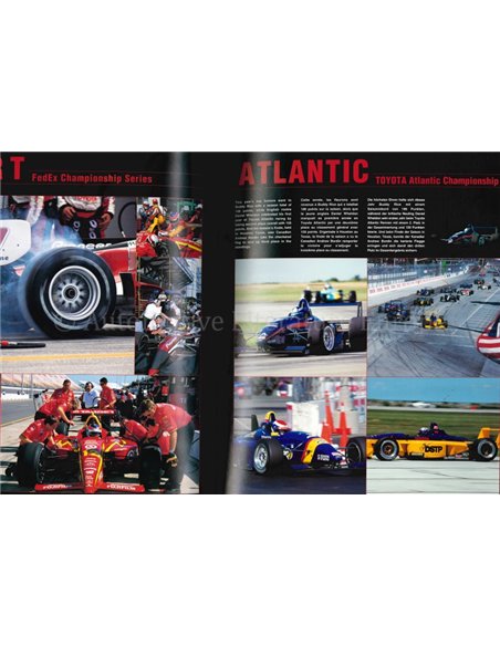 2001 TOYOTA MOTORSPORTS GRAPHICS PASSION BROCHURE MULTI