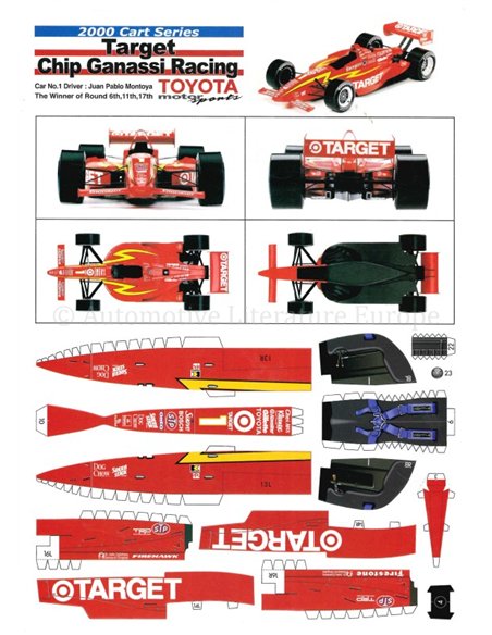 2001 TOYOTA MOTORSPORTS GRAPHICS PASSION PROSPEKT MULTI