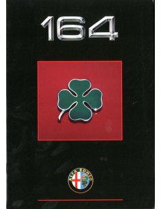 1990 ALFA ROMEO 164 QV BROCHURE FRANS