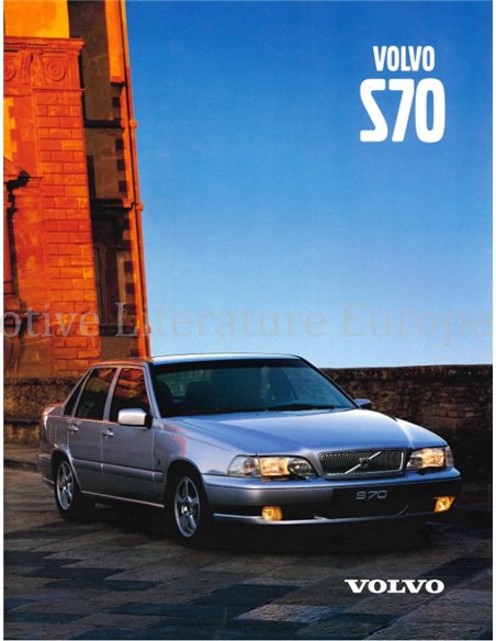 1999 VOLVO S70 BROCHURE NEDERLANDS