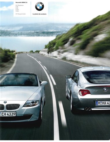 2006 BMW Z4 ROADSTER | COUPE BROCHURE FRENCH