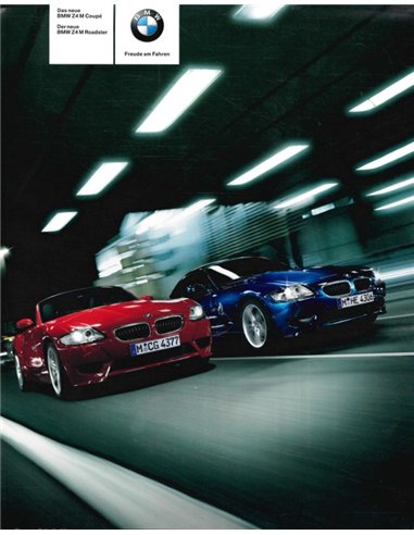 2006 BMW Z4 M PROSPEKT DEUTSCH