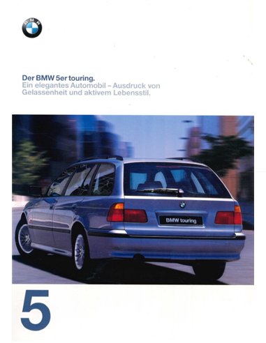 1996 BMW 5ER TOURING PROSPEKT DEUTSCH