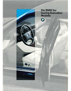 1994 BMW 5 SERIES TOURING EXECUTIVE MODELS BROCHURE GERMAN