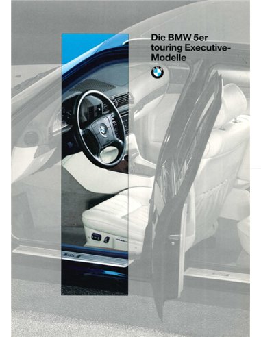 1994 BMW 5 SERIES TOURING EXECUTIVE MODELS BROCHURE GERMAN