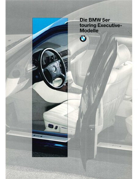 1994 BMW 5ER TOURING EXECUTIVE MODELLE BROCHURE DEUTSCH