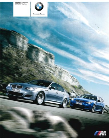 2009 BMW M5 PROSPEKT DEUTSCH