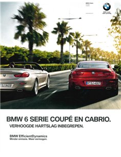 2014 BMW 6 SERIE COUPÉ | CABRIO BROCHURE NEDELANDS