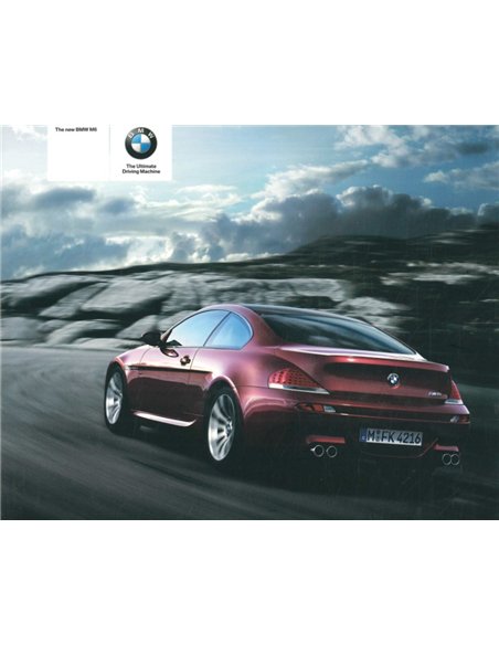 2005 BMW M6 BROCHURE ENGLISH