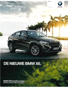 2014 BMW X6 PROSPEKT NIEDERLÄNDISCH