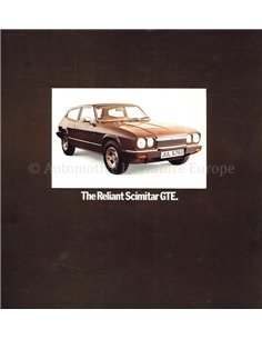 1977 RELIANT SCIMITAR GTE PROSPEKT FRANZÖSISCH