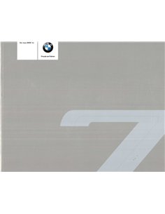 2009 BMW 7 SERIES BROCHURE GERMAN