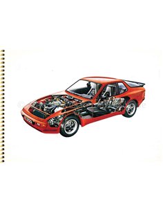 1985 PORSCHE 944 INSTRUCTIEBOEKJE | SERVICEBOEKJE ENGELS 2