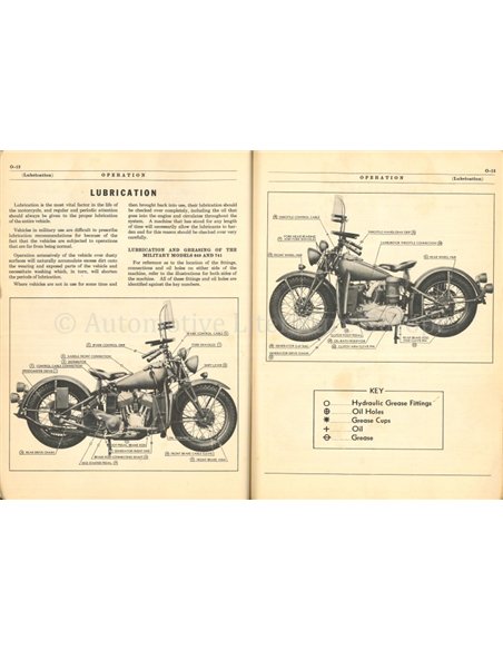 1942 INDIAN SCOUT MODEL 741-B WORKSHOP MANUAL ENGLISH