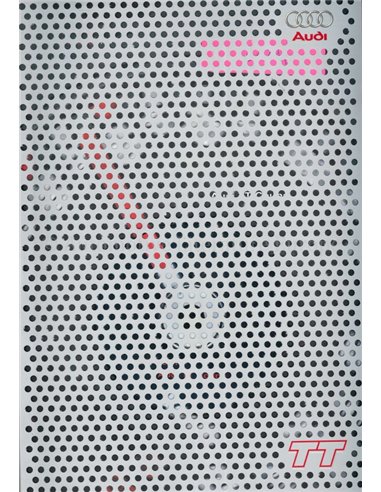 1998 AUDI TT COUPÉ PRESSEMAPPE FRANZÖSISCH