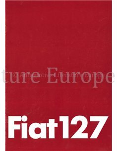 1980 FIAT 127 BROCHURE DUTCH