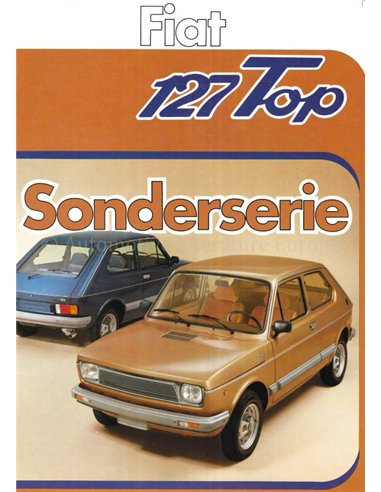 1979 FIAT 127 BROCHURE DUITS