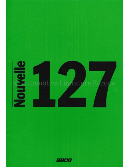 1978 FIAT 127 BROCHURE FRANS