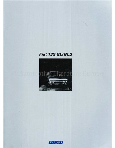 1975 FIAT 132 PROSPEKT NIEDERLANDISCH