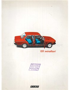1975 FIAT 131 PROSPEKT NIEDERLANDISCH