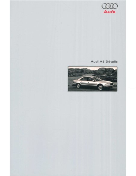1998 AUDI A8 BROCHURE FRENCH